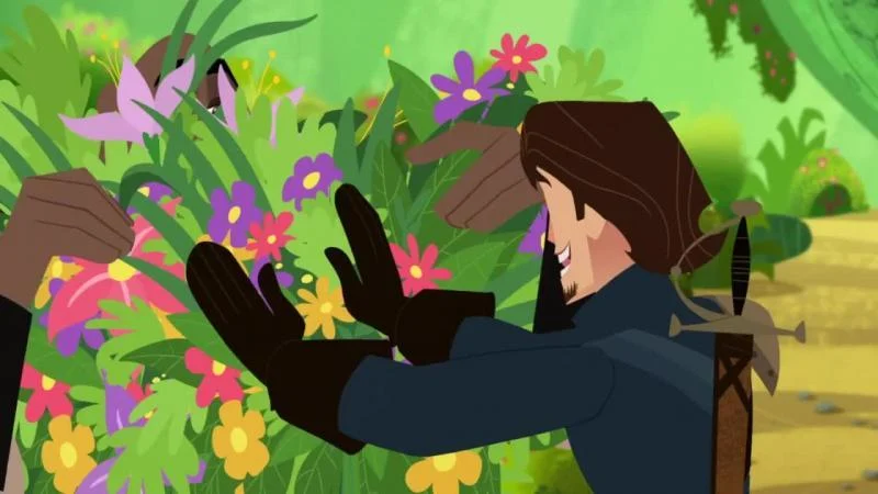 Кадры из мультсериала Рапунцель: Новая история (2017)